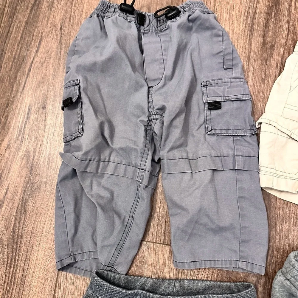 Bundle of 2 Cargo Pants and Shorts Baby Boy 24 Months by Old Navy